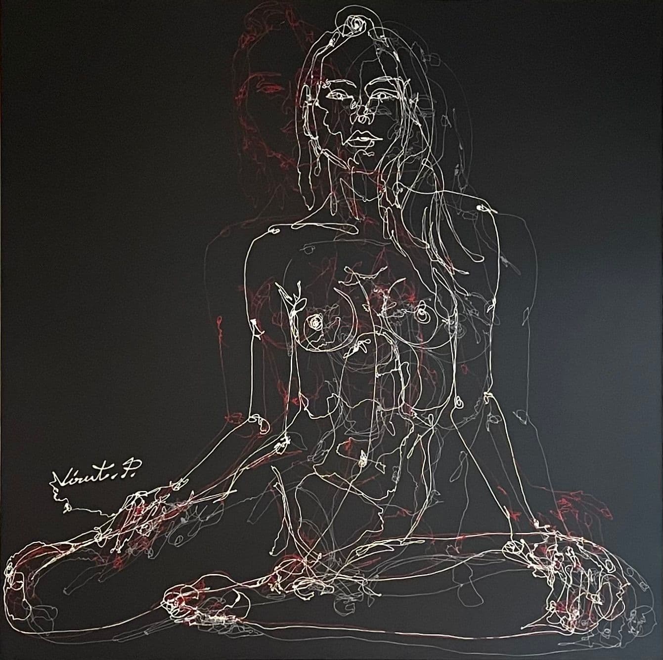 ### The Feminine Stillness

The feminine energy in art isn’t static—it’s still. And there’s a difference. Static means lifeless, but stillness holds life within it. It’s calm but powerful, quiet yet deeply alive.

In a world that’s always rushing and demanding, the feminine is a reminder to pause, to breathe, to reconnect with the quieter truths we often ignore.

That’s what these paintings do. They ask you to linger, to sit with the silence, and to feel what’s beneath the noise of daily life. They’re like mirrors, reflecting back the parts of yourself you might not always notice.

And isn’t that what art is supposed to do? To pull us inward when the world pulls us outward?